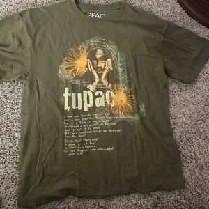 Unisex 2pac Graphic Tee with Iconic Design